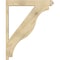 Ekena Millwork Funston Arts & Crafts Rough Sawn Outlooker, Douglas Fir, 6"W x 36"D x 44"H OUT06X36X44FST03RDF - alternate 2